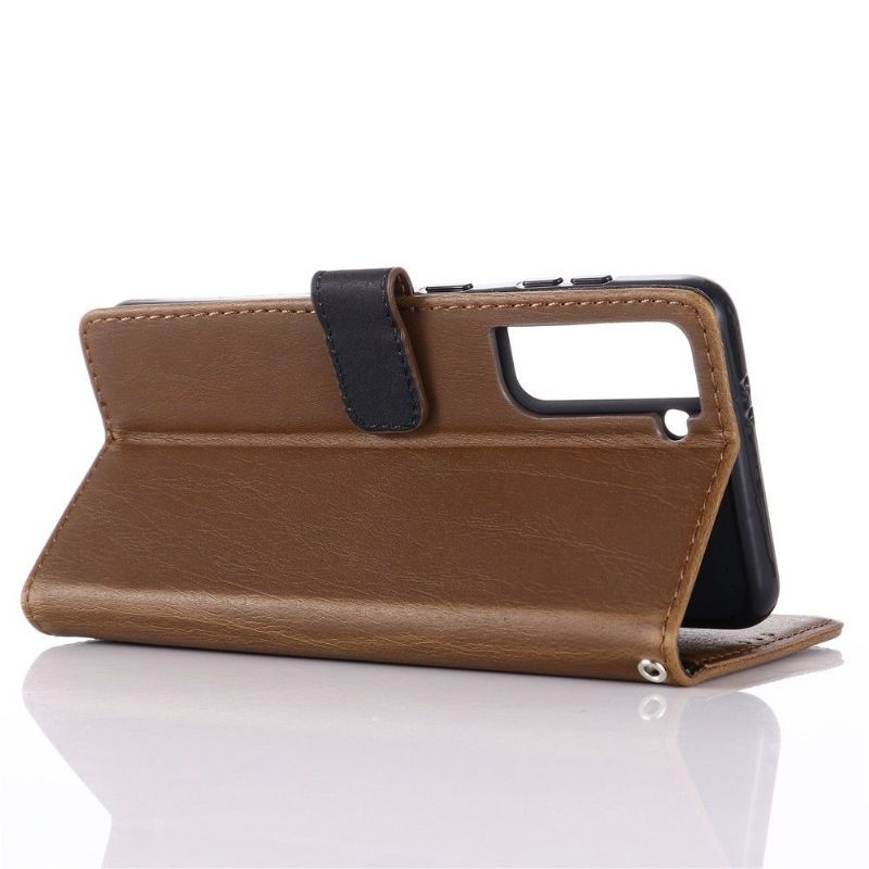 Etui Til Samsung Galaxy S21 Plus 5G Anti-fall Retro Skinneffekt