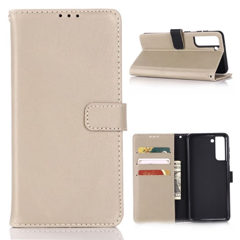 Etui Til Samsung Galaxy S21 Plus 5G Anti-fall Retro Skinneffekt