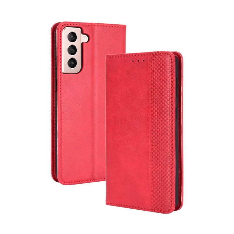 Folio Deksel Til Samsung Galaxy S21 Plus 5G Anti-fall Cirénius Style Leather