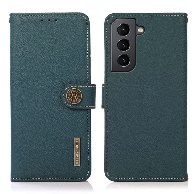 Folio Deksel Til Samsung Galaxy S21 Plus 5G Khazneh Classic Leather