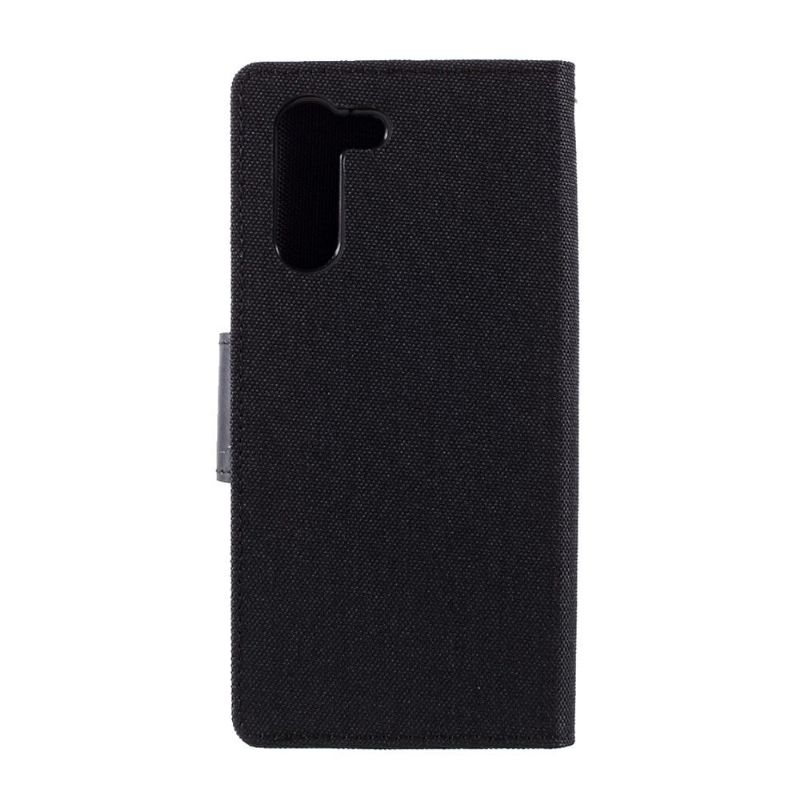 Folio Deksel Til Samsung Galaxy S21 Plus 5G Lommebok Mercury Canvas