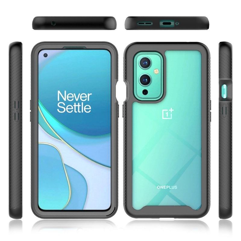 Deksel Til OnePlus 9 Anti-fall Hybrid Clear Back Støtsikker