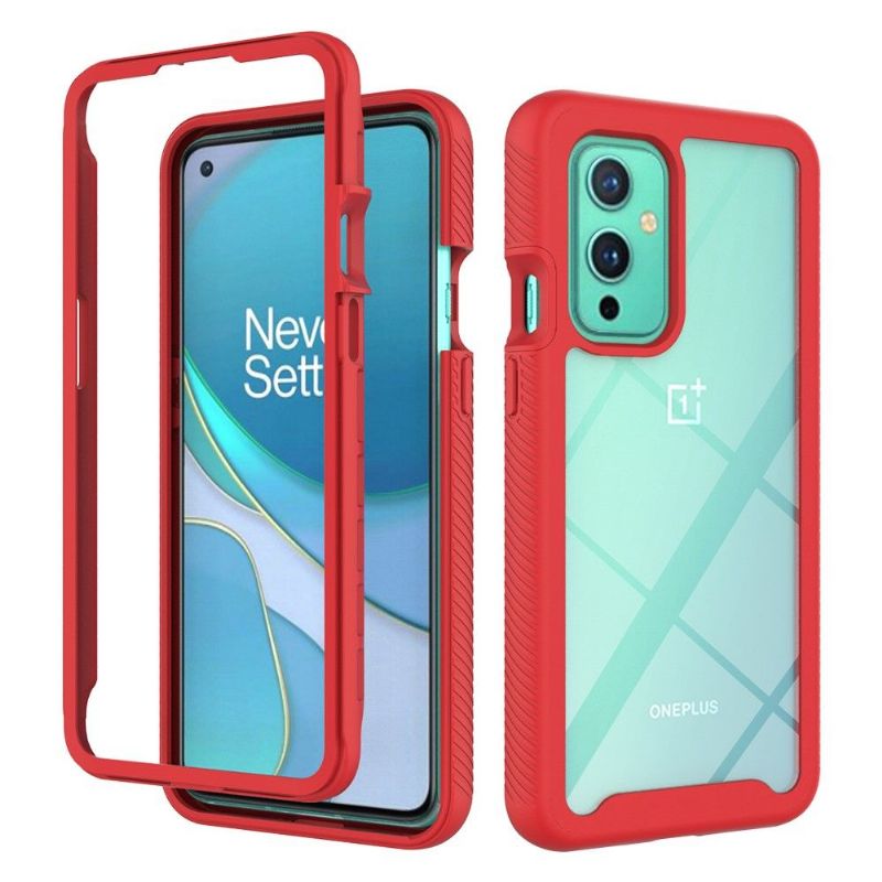 Deksel Til OnePlus 9 Anti-fall Hybrid Clear Back Støtsikker