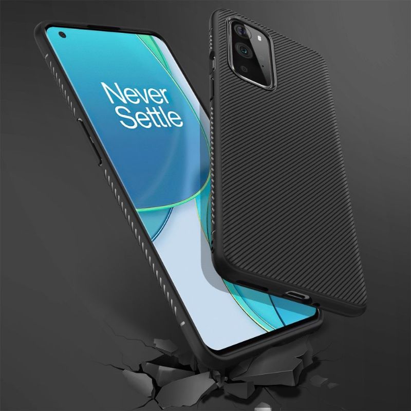 Deksel Til OnePlus 9 Anti-fall Silikon Stripete Effekt