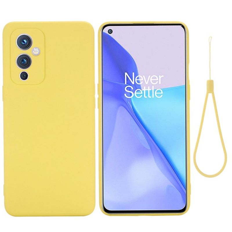 Deksel Til OnePlus 9 Originalitet Puro Flytende Silikon