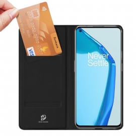 Folio Deksel Til OnePlus 9 Business Satin Effect