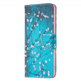 Folio Deksel iPhone 16 Pro Blomstrende Grener