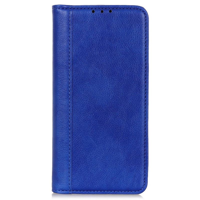 Folio Deksel iPhone 16 Pro Split Leather Vintage Design