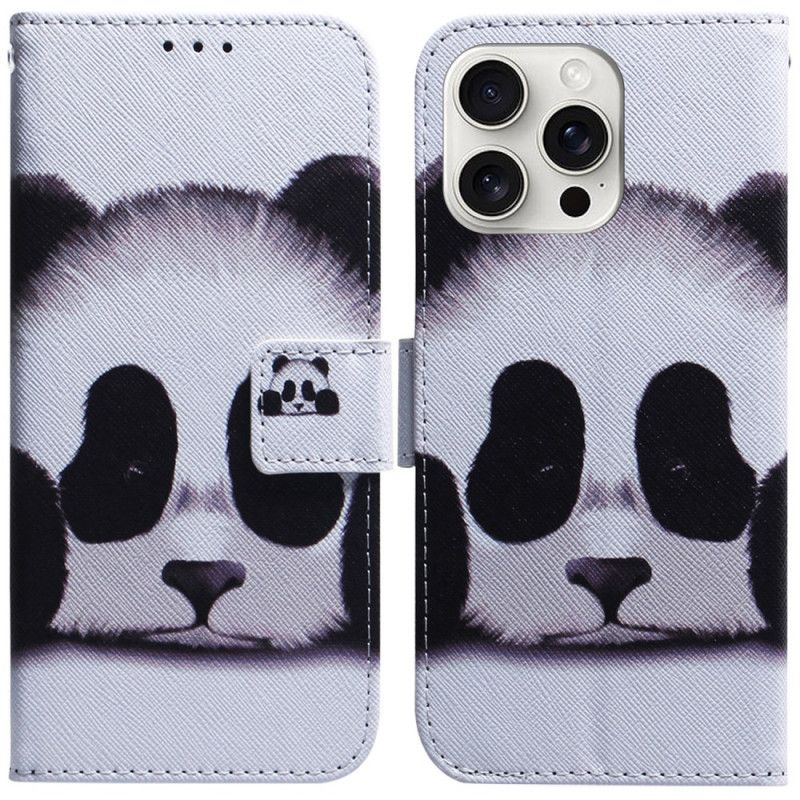 Folio Deksel Til iPhone 16 Pro Panda