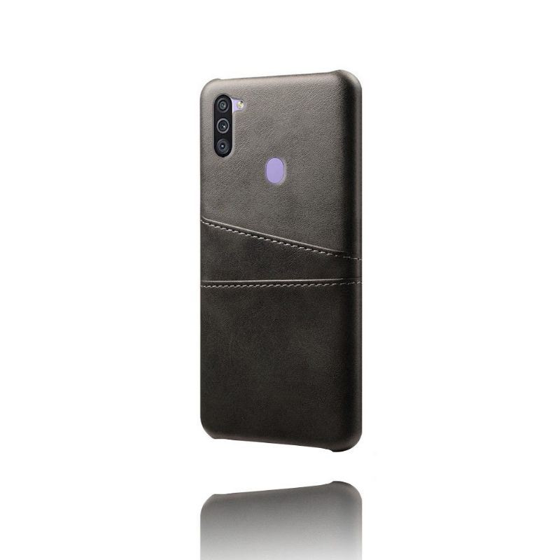 Deksel Til Samsung Galaxy M11 Originalitet Melody Leather Effect Card Holder