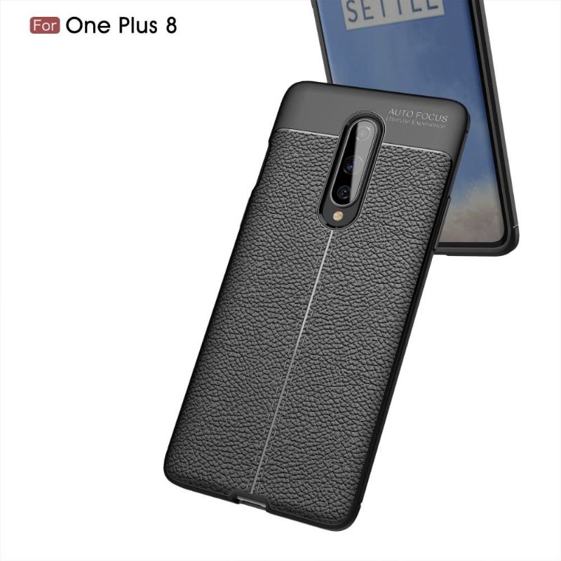 Deksel Til OnePlus 8 Finishing Gel I Kunstskinn