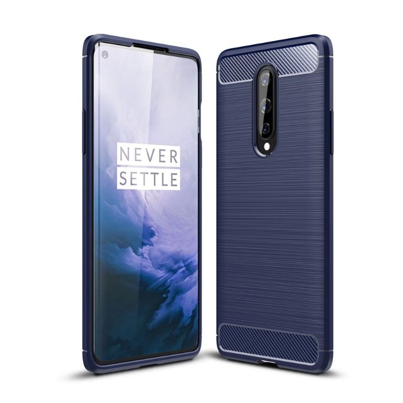 Deksel Til OnePlus 8 Janice I Carbon Brushed Gel