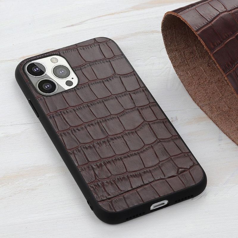 Deksel Til iPhone 13 Pro Elegant Croco