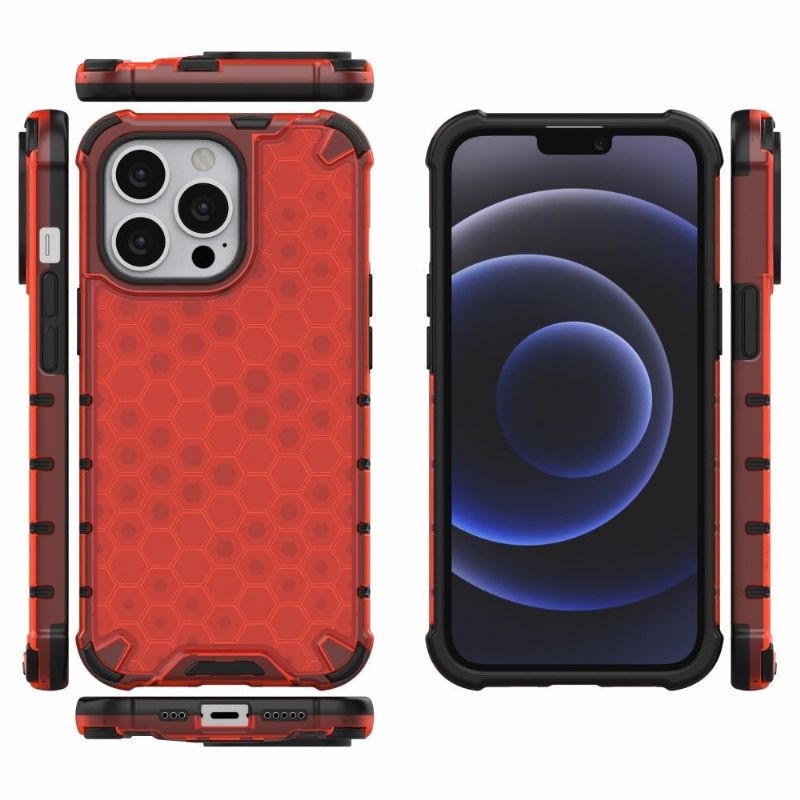 Deksel Til iPhone 13 Pro Originalitet Honeycomb Design