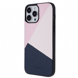 Deksel Til iPhone 13 Pro Tricolor Kunstskinn