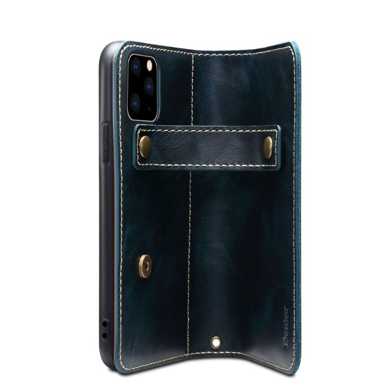 Folio Deksel Til iPhone 13 Pro Denior Vintage Leather