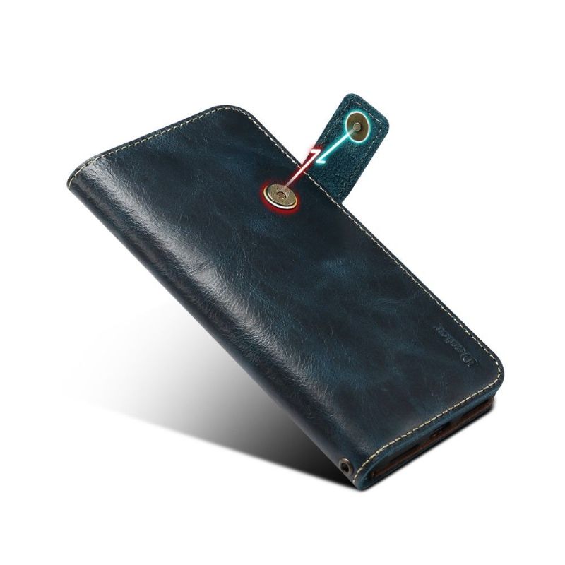 Folio Deksel Til iPhone 13 Pro Denior Vintage Leather