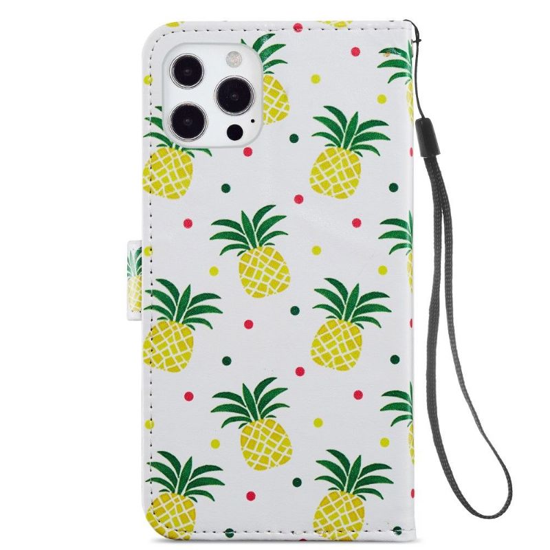 Lærdeksel Til iPhone 13 Pro Originalitet Ananas