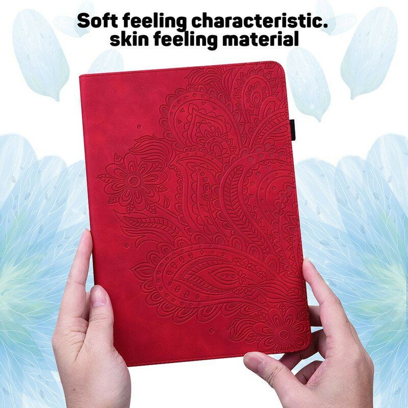 Etui Til Samsung Galaxy Tab A7 Lite Blomstermandala