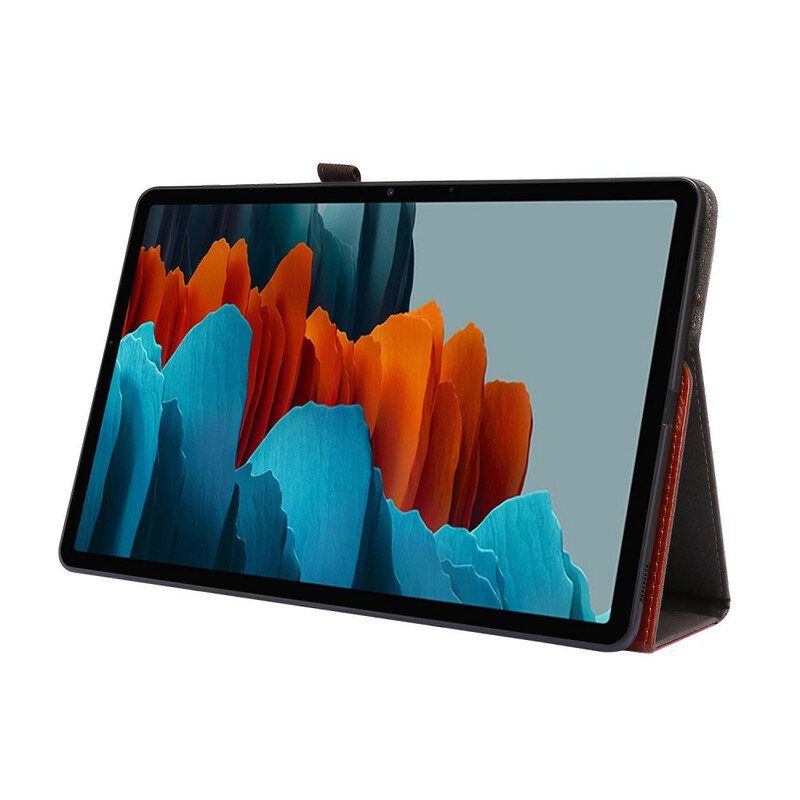 Etui Til Samsung Galaxy Tab S8 Plus / Tab S7 Plus 2 Skodder I Kunstskinn