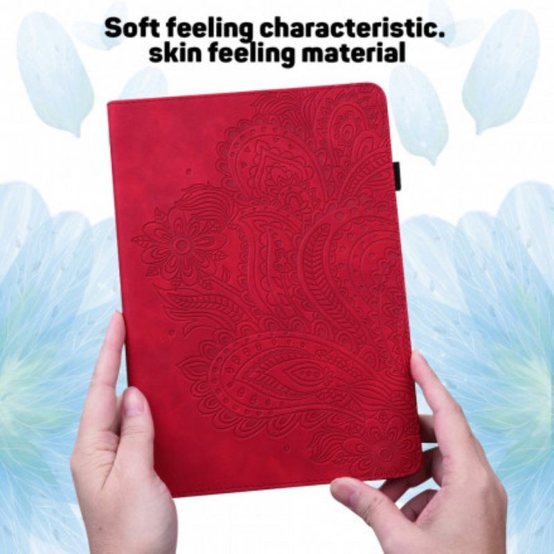 Etui Til Samsung Galaxy Tab S8 / Tab S7 Blomstertrykk