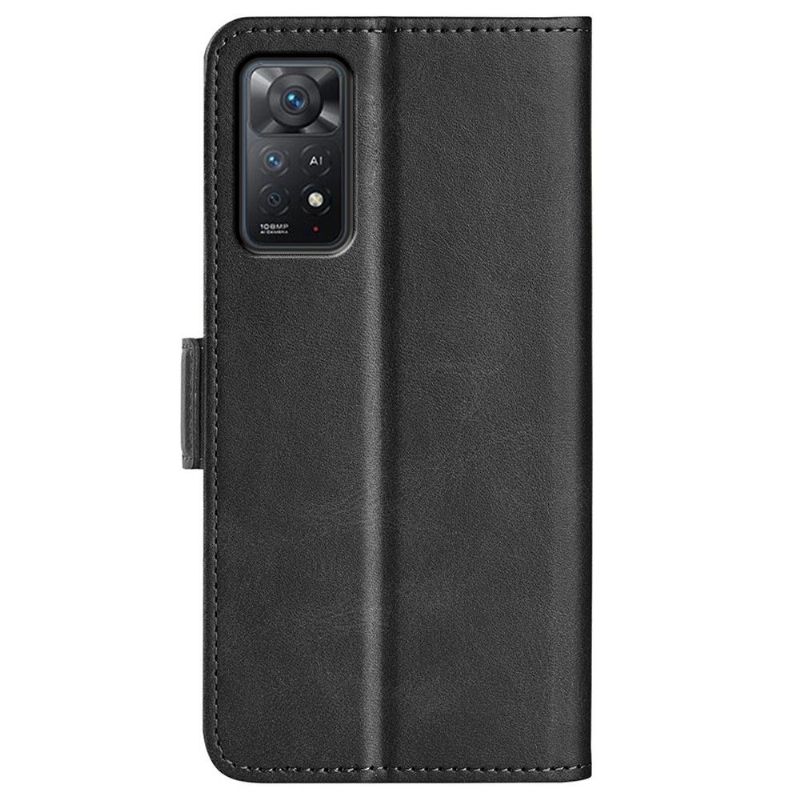 Etui Til Xiaomi Redmi Note 11 Pro / 11 Pro 5G Lommebok Deksel I Matt Kunstskinn