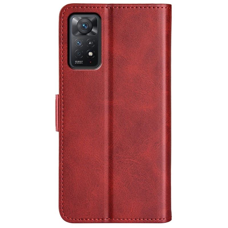 Etui Til Xiaomi Redmi Note 11 Pro / 11 Pro 5G Lommebok Deksel I Matt Kunstskinn