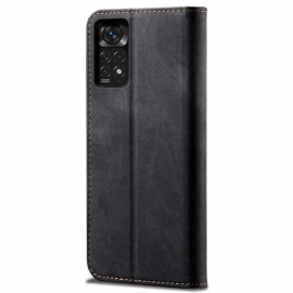 Folio Deksel Til Xiaomi Redmi Note 11 Pro / 11 Pro 5G Jeans I Giulia-stil