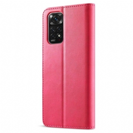 Folio Deksel Til Xiaomi Redmi Note 11 Pro / 11 Pro 5G Skinneffekt Lc.imeeke