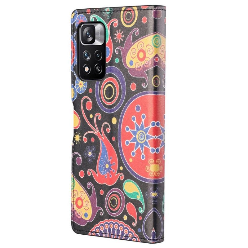 Lærdeksel Til Xiaomi Redmi Note 11 Pro / 11 Pro 5G Paisleyblomst