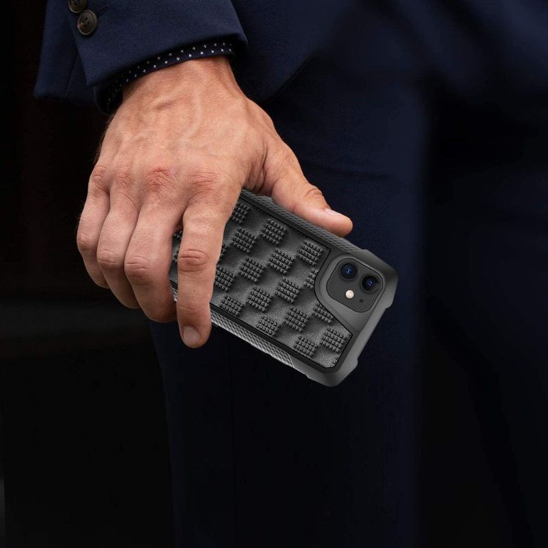 Deksel Til iPhone 11 Anti-fall Phantom Series Quilted