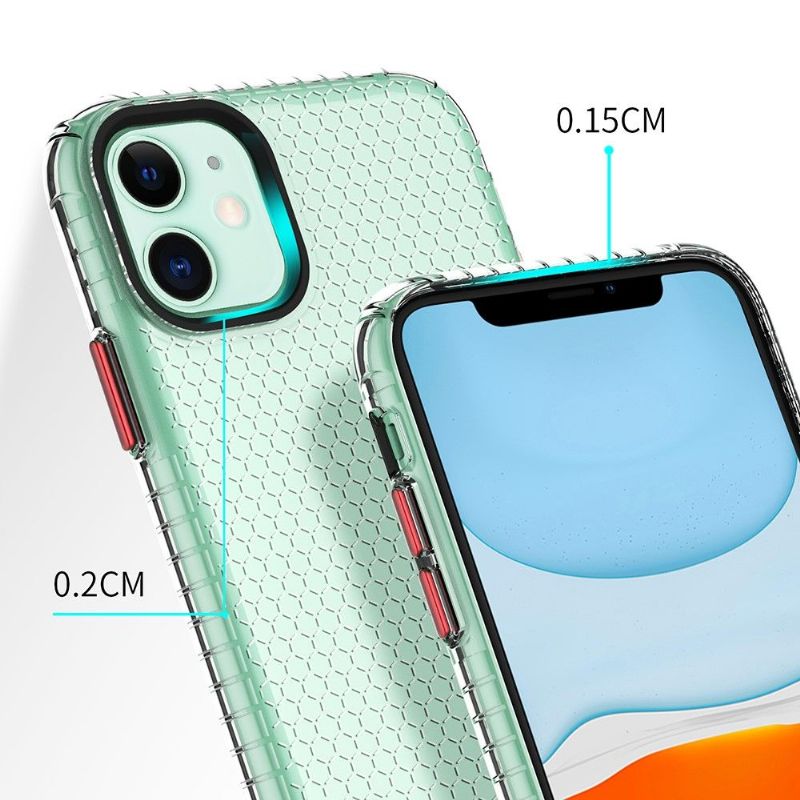 Deksel Til iPhone 11 Silikon Honeycomb