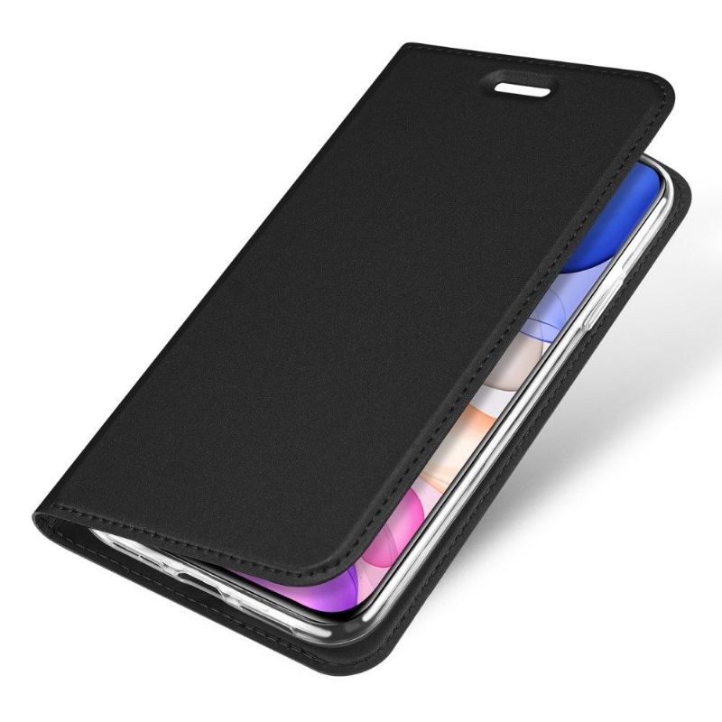 Folio Deksel Til iPhone 11 Anti-fall Business Satin Effect