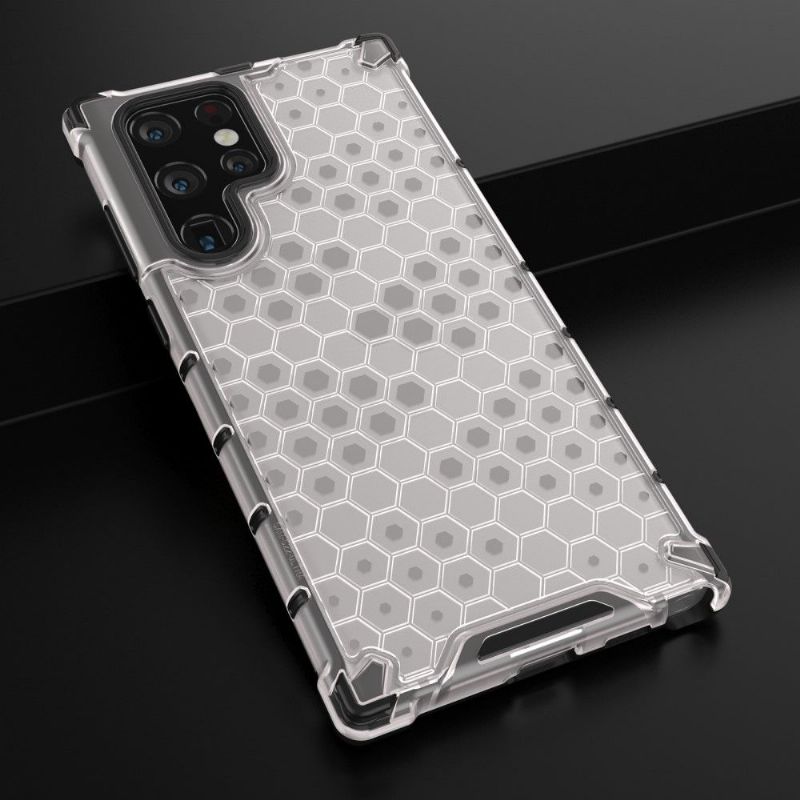 Deksel Til Samsung Galaxy S22 Ultra 5G Honeycomb Design