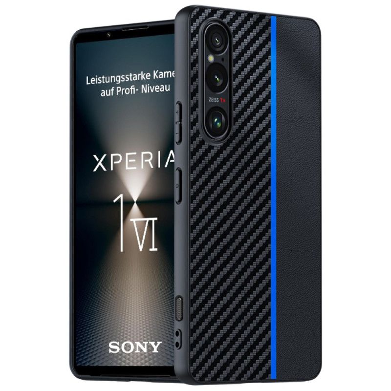 Deksel Sony Xperia 1 Vi Mobildeksel Karbonfiberstil