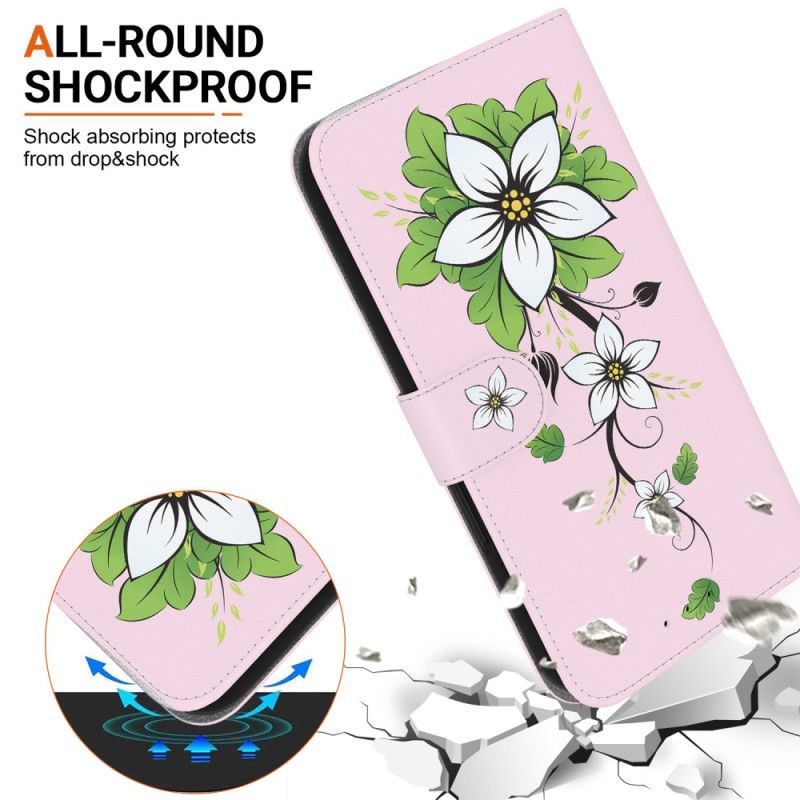 Folio Deksel Sony Xperia 1 Vi Strappy Lily