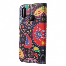 Etui Til Honor 10 Lite Paisley-mønsterkortholder