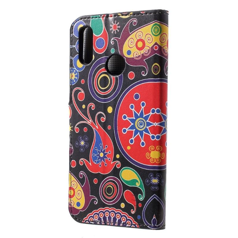 Etui Til Honor 10 Lite Paisley-mønsterkortholder