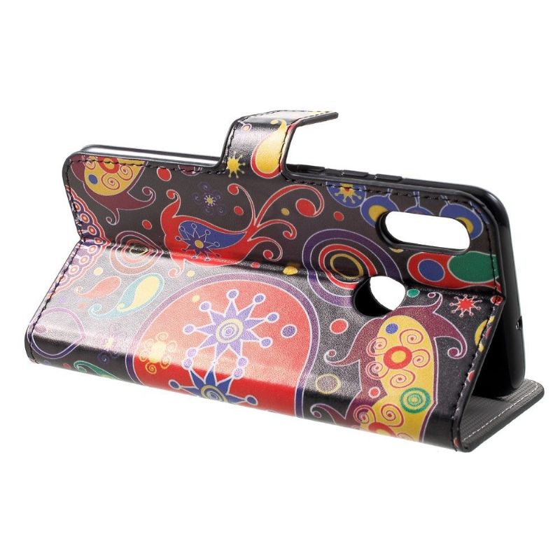 Etui Til Honor 10 Lite Paisley-mønsterkortholder