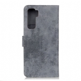 Case Til Huawei P40 Lite 5G Cyrius Faux Leather Vintage