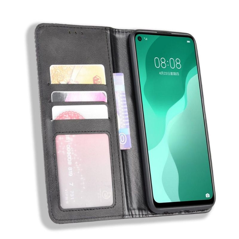 Folio Deksel Til Huawei P40 Lite 5G Cirénius Style Leather