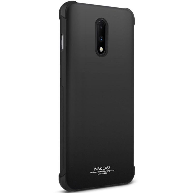 Deksel Til OnePlus 7 Anti-fall Class Protect - Black Metal