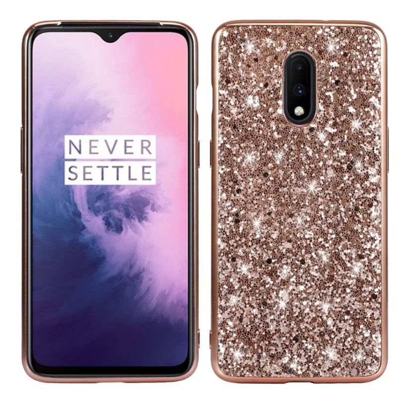 Deksel Til OnePlus 7 Anti-fall Glamorøse Paljetter