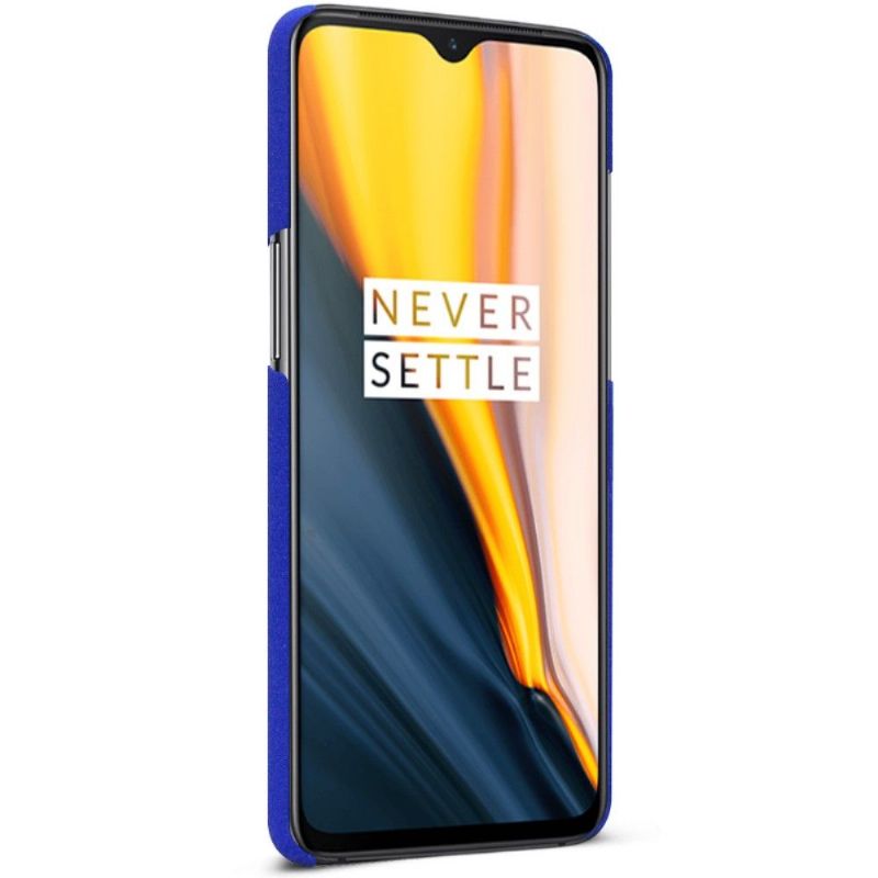 Deksel Til OnePlus 7 Imak Matt Finish + Avtagbar Støtte - Blå