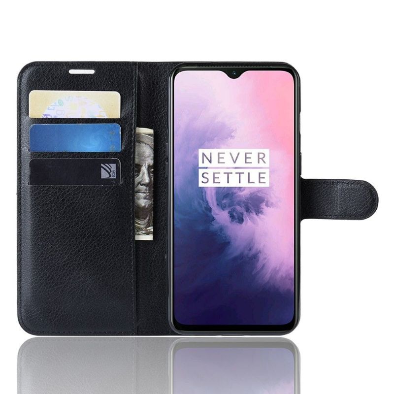 Etui Til OnePlus 7 Anti-fall Lommebok Skinnlommebok I Stil