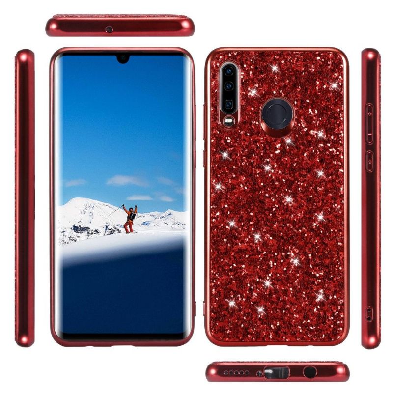 Deksel Til Huawei P30 Lite Glitrende Rhinestone Glamour