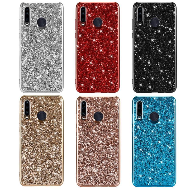 Deksel Til Huawei P30 Lite Glitrende Rhinestone Glamour