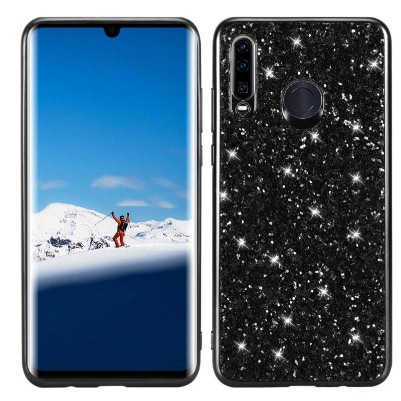 Deksel Til Huawei P30 Lite Glitrende Rhinestone Glamour