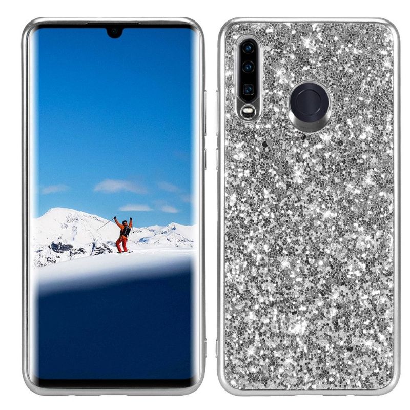 Deksel Til Huawei P30 Lite Glitrende Rhinestone Glamour