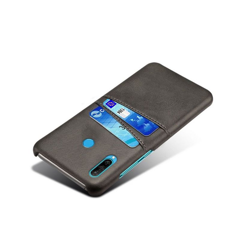 Deksel Til Huawei P30 Lite Melody Leather Effect Card Holder